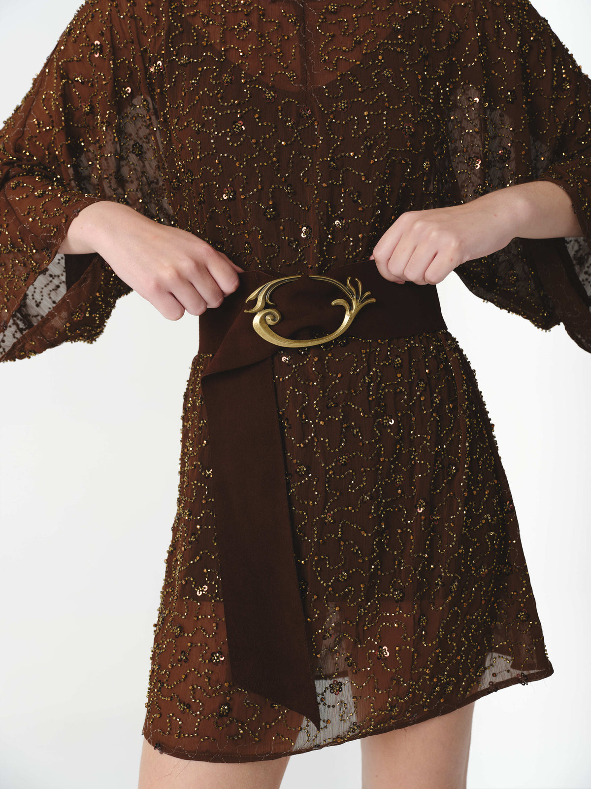 ORNAMENTAL BELT CHOCOLATE