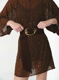 ORNAMENTAL BELT CHOCOLATE