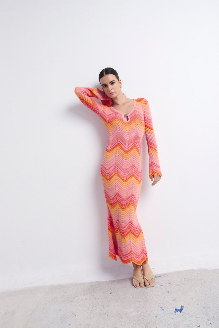 FARRAH DRESS CORALLO