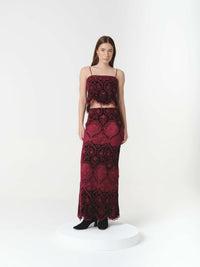 ALTHEA TOP BURGUNDY
