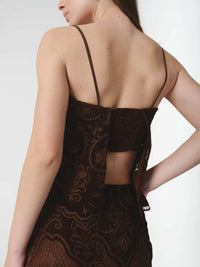 ALTHEA TOP CHOCOLATE
