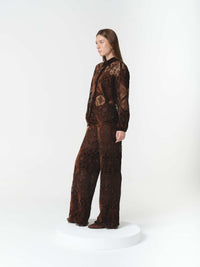 ALTHEA PANTS CHOCOLATE