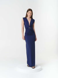 GISELLE DRESS NAVY