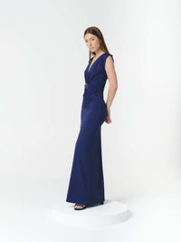 GISELLE DRESS NAVY