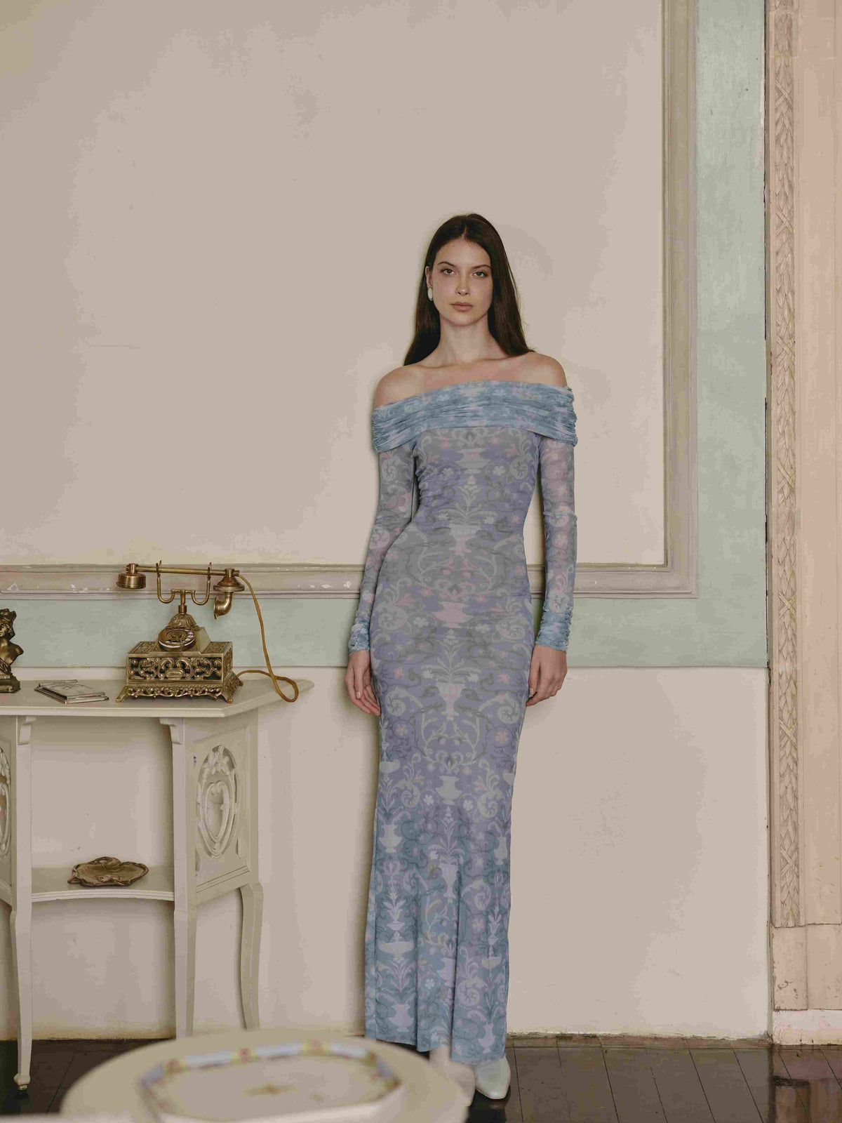 CALISTA DRESS SEAGRASS