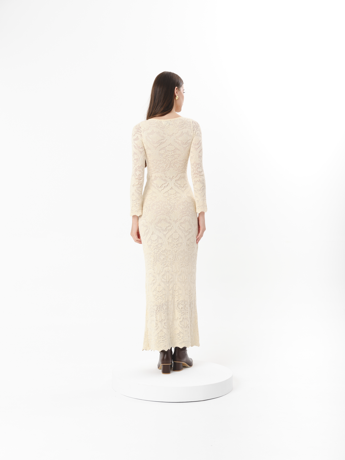 CORELLE DRESS ECRU