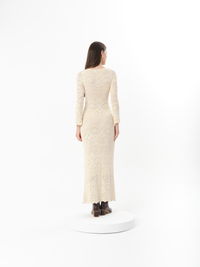 CORELLE DRESS ECRU