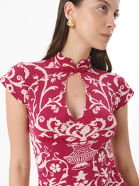 CELINE TOP RASPBERRY