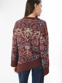 LEORA SWEATER CHOCOLATE