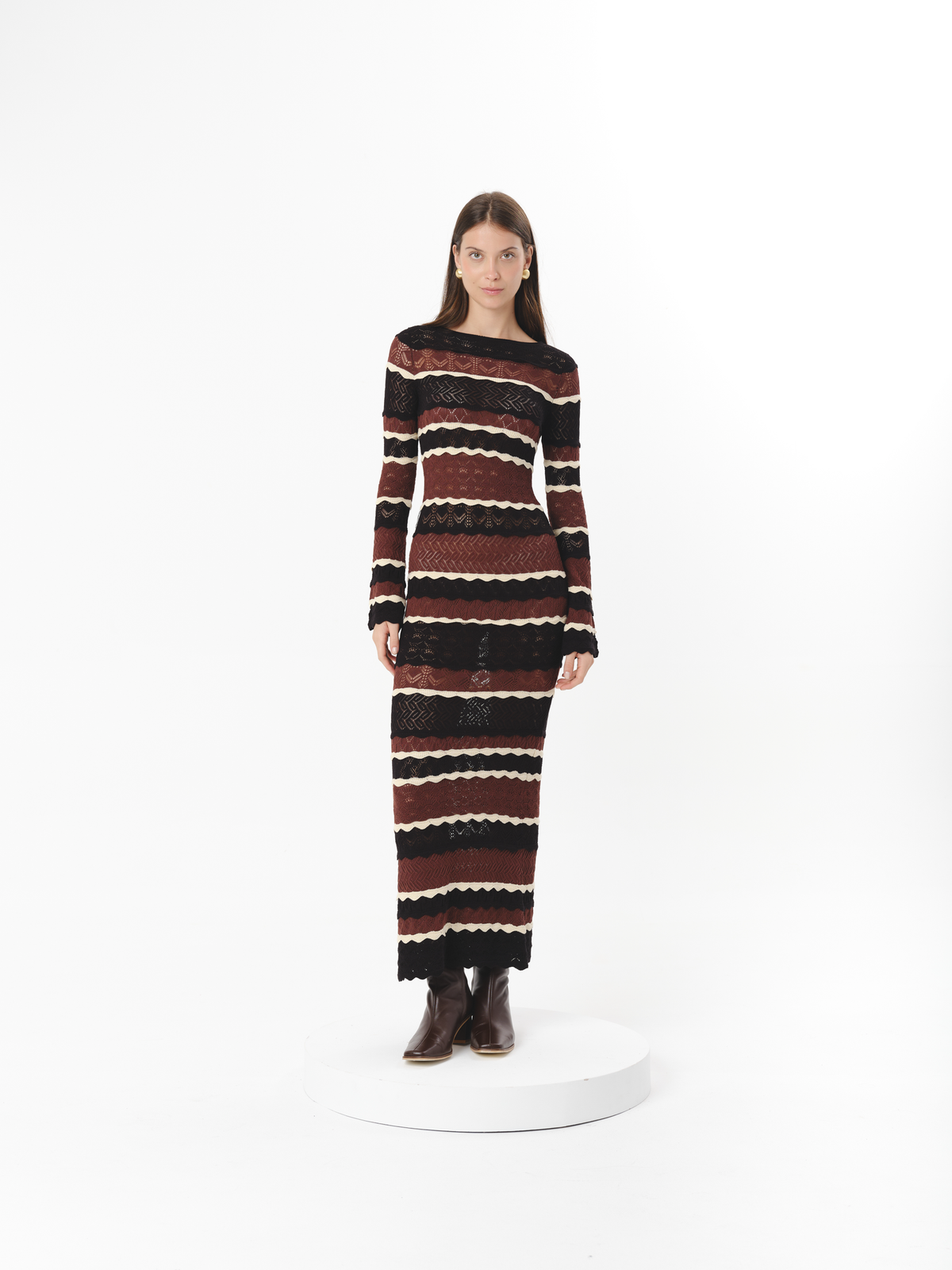 ALLEN DRESS CHOCOLATE