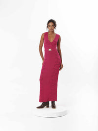 PRUDENCE DRESS RASPBERRY