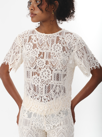 FLORENCE TOP IVORY