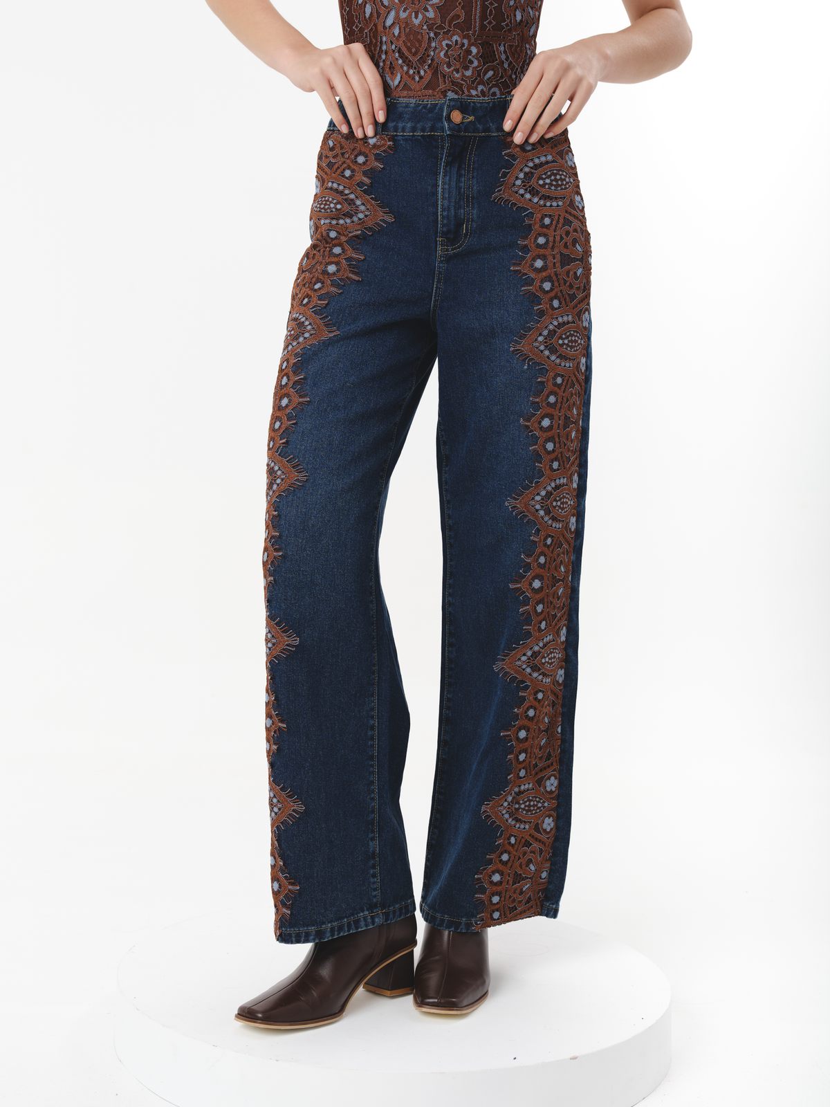 ELODIE JEANS VINTAGE BLUE