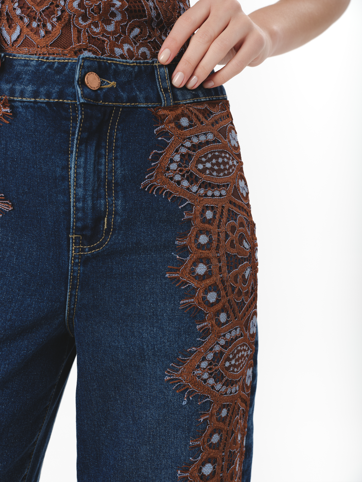 ELODIE JEANS VINTAGE BLUE
