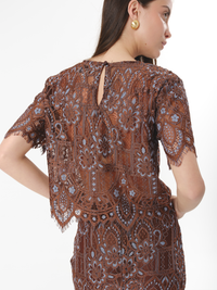 FLORENCE TOP CHOCOLATE