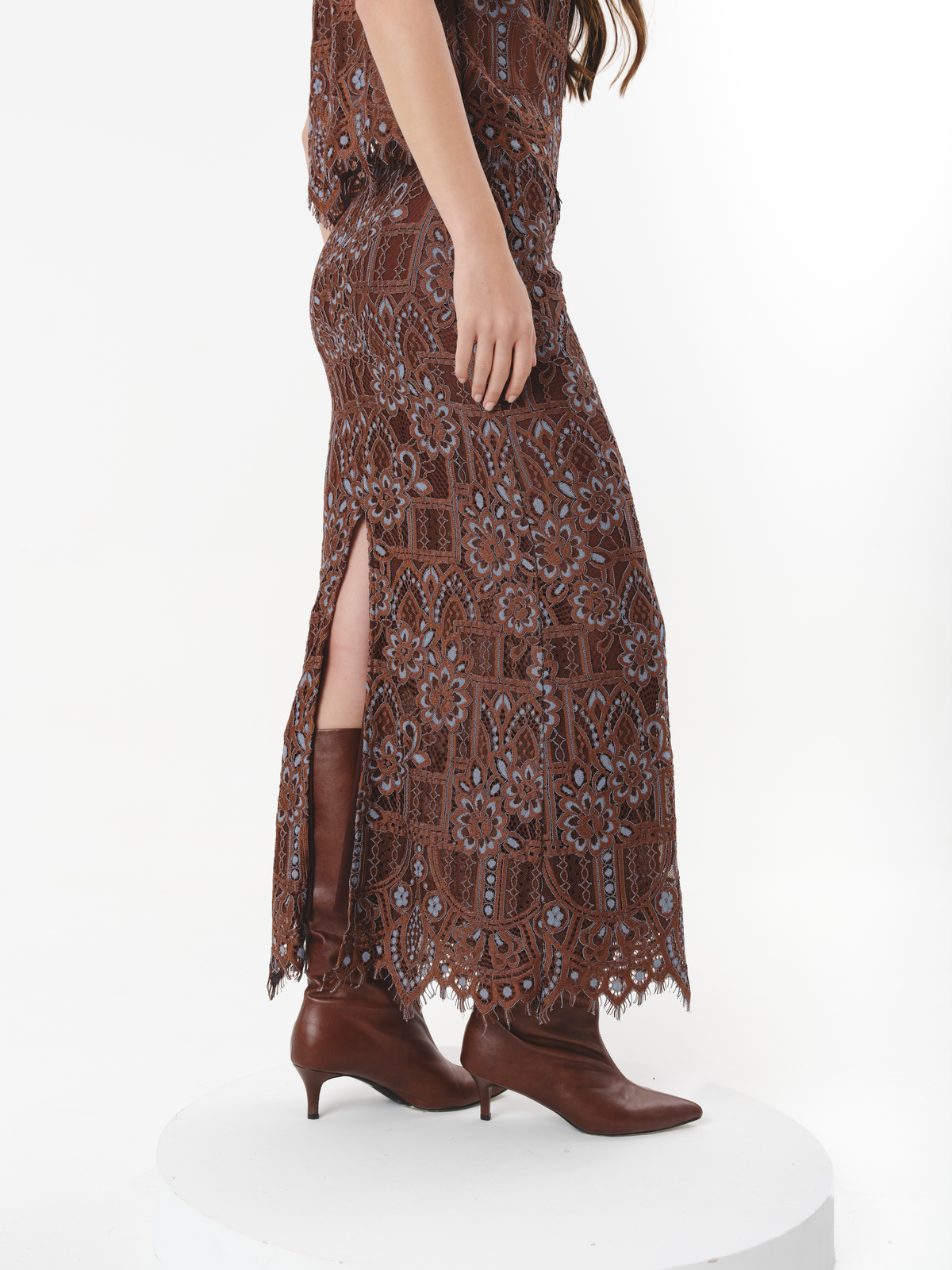 FLORENCE SKIRT CHOCOLATE