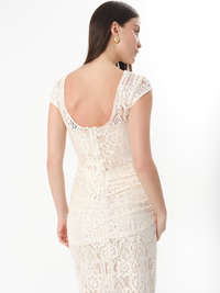 SOLENE DRESS IVORY