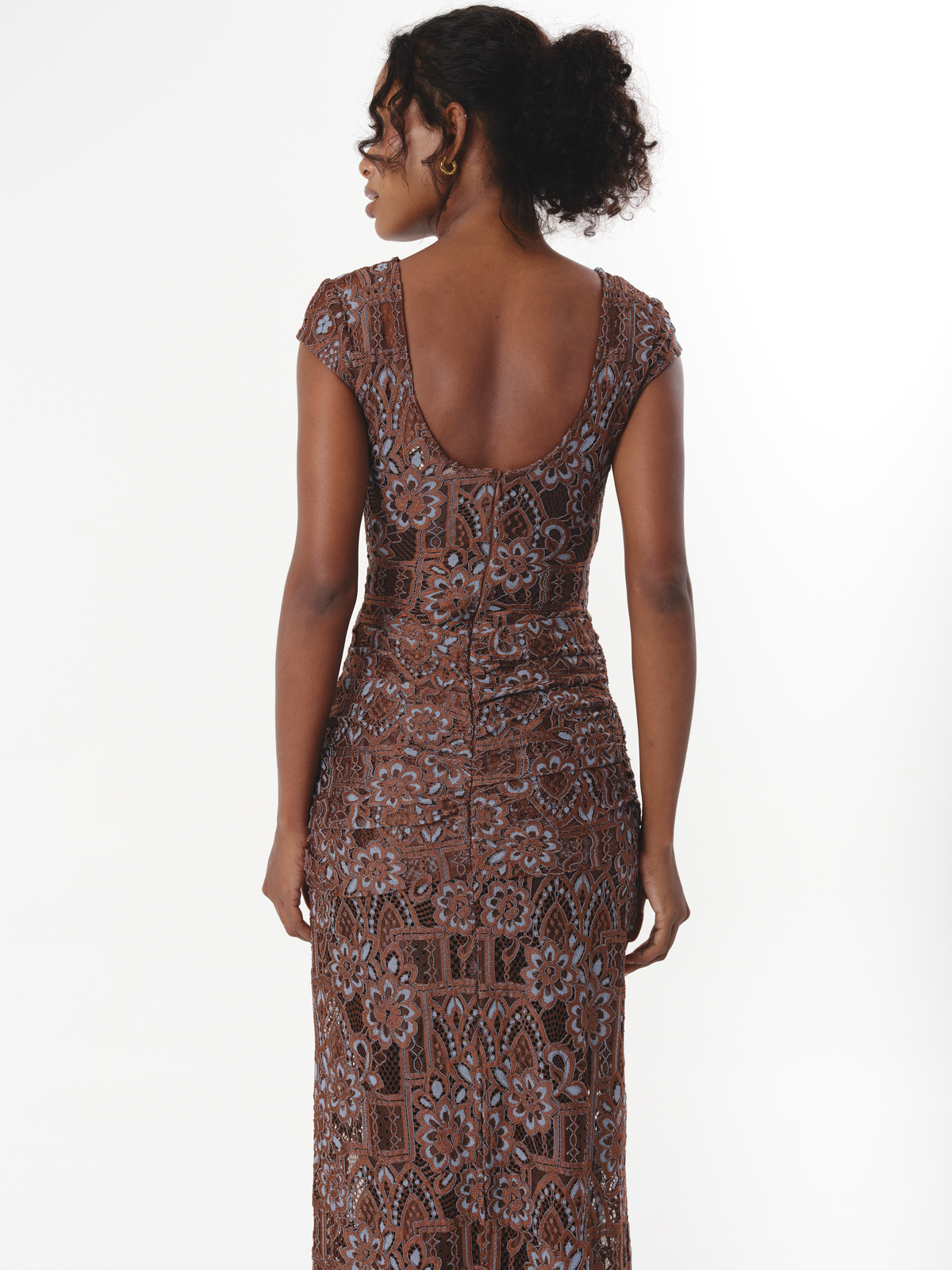 SOLENE DRESS CHOCOLATE