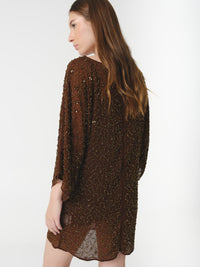 ONYX DRESS CHOCOLATE
