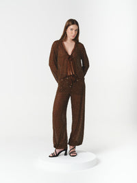 GOLDIE PANTS CHOCOLATE