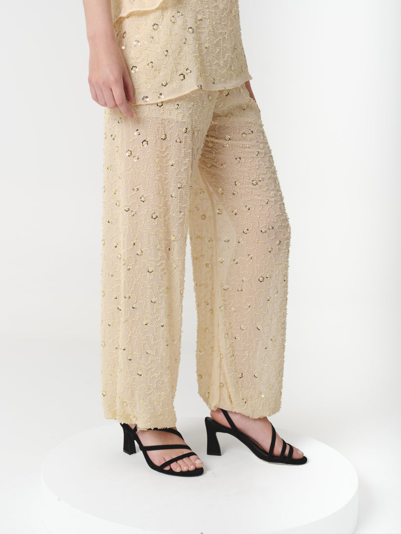 GOLDIE PANTS CHAMPAGNE